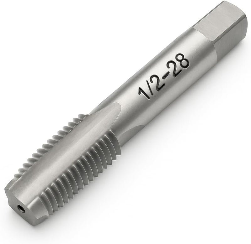 Yamesh 1/2"-28 SAE Thread Tap – 6542 HSS Thread Maker for Internal Thread Repair and Fabrication - Image 1